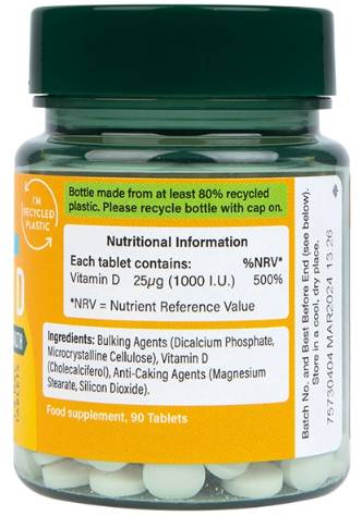Vitamina D3 400 UI - 90 Compresse