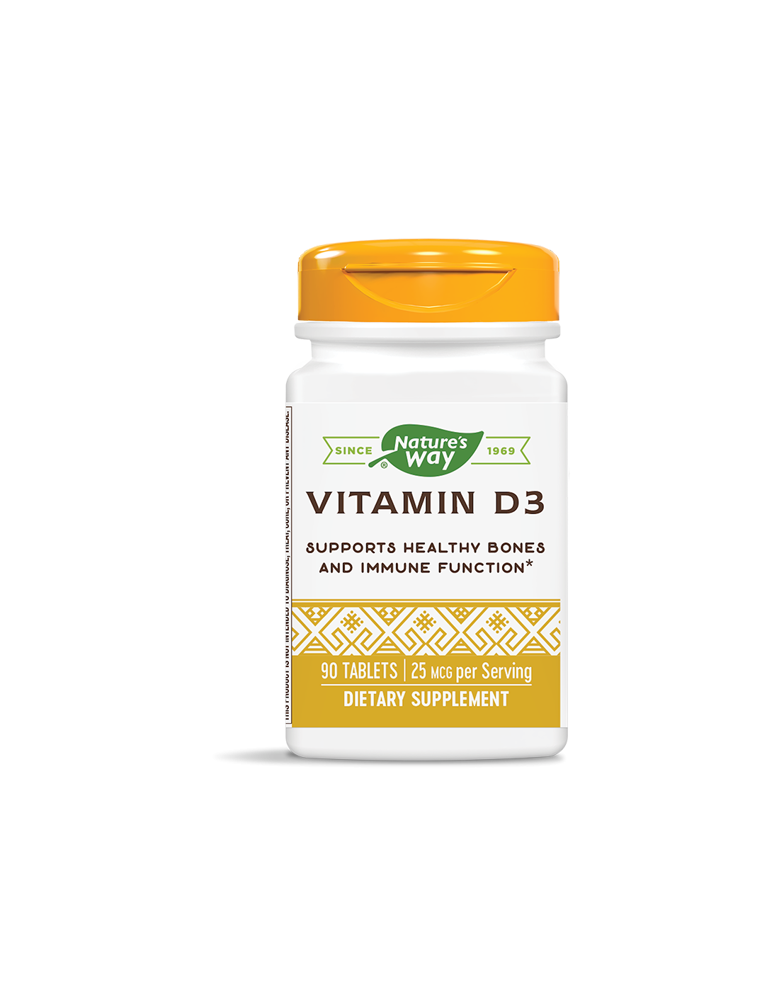 Vitamina D3/Vitamina D3 1000 UI x 90 compresse Nature's Way