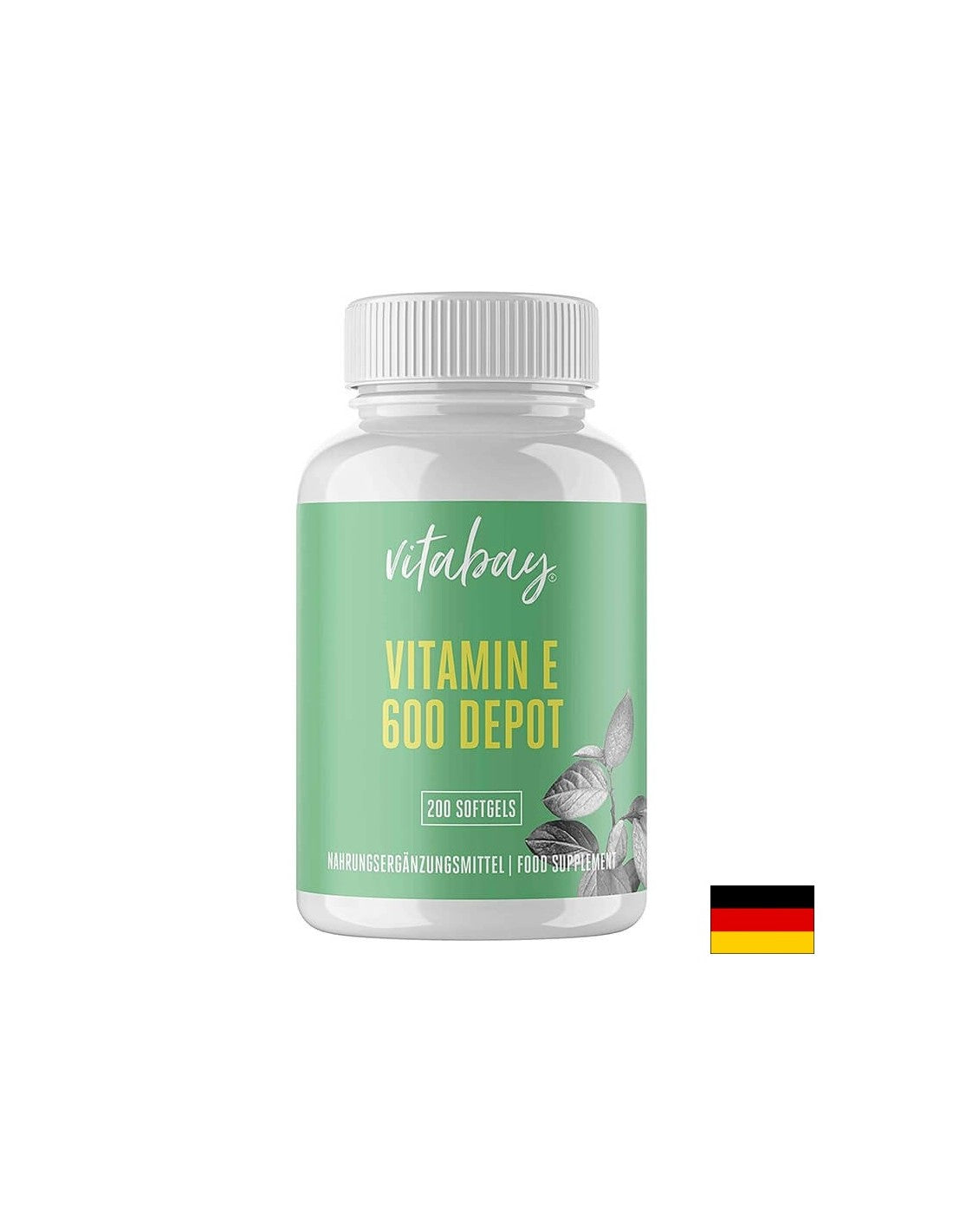 Vitamina E - Vitamina E 300 UI, 200 capsule softgel <tc>Vitabay</tc>