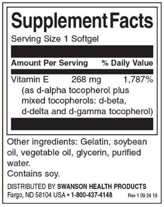 Vitamina E Mista 400 UI - 100 capsule gel