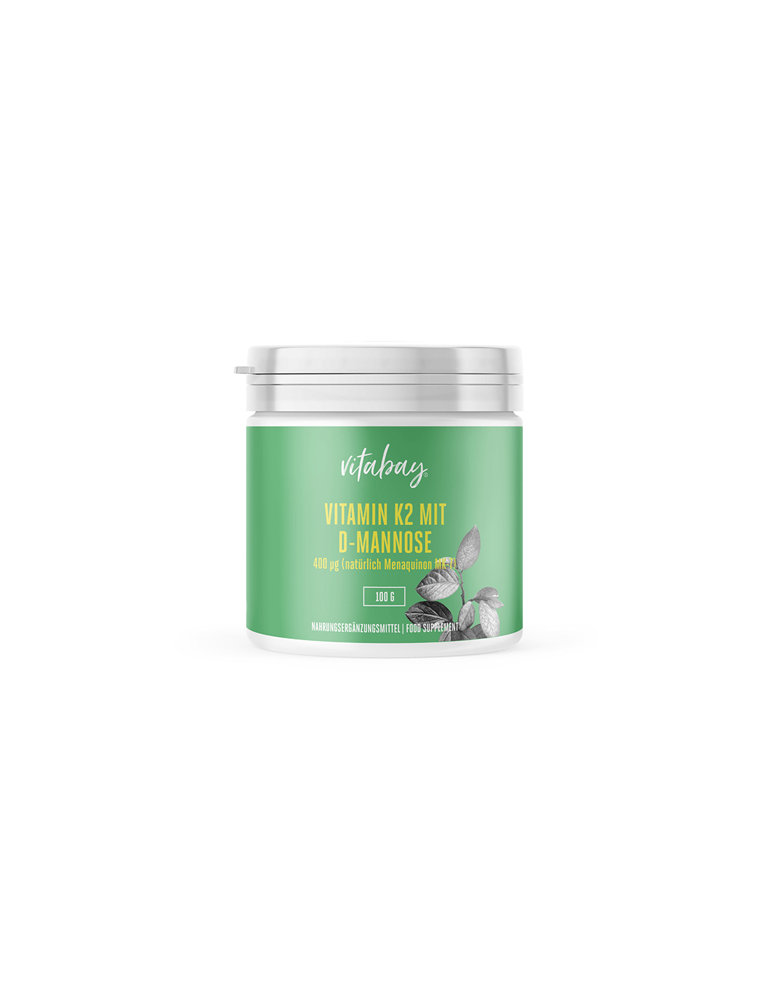 Vitamina K2 con D-Mannosio/Vitamina K e D-mannosio, 100 gr (polvere)