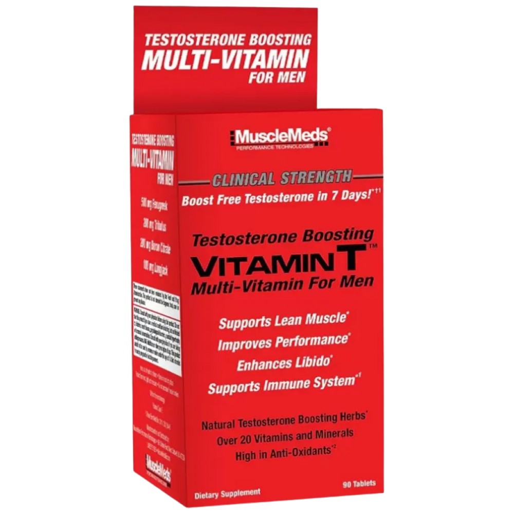 Vitamina T | Multivitaminico per uomo - 90 compresse
