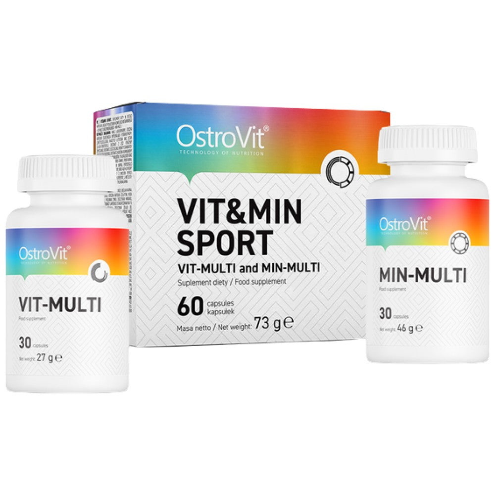 VitandMin Sport/Vit-Multi e Min-Multi Formula 2 x 30 capsule