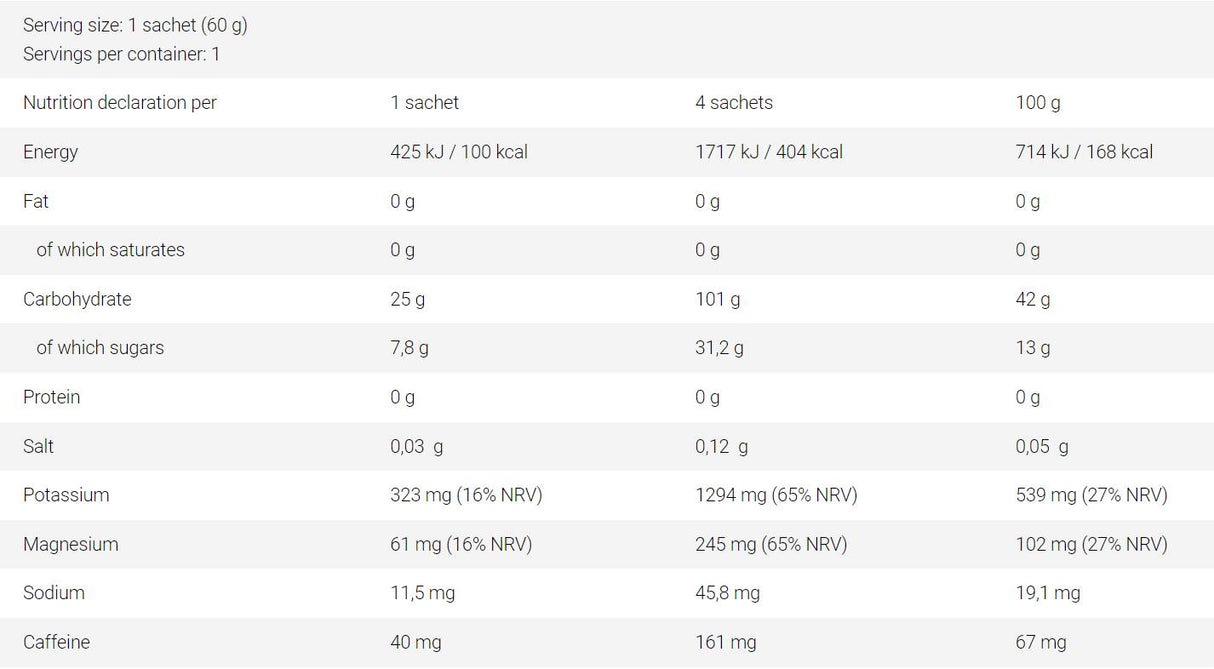 Vitarade | <tc>VITARGO</tc>® Liquid Energy - 60 grammi