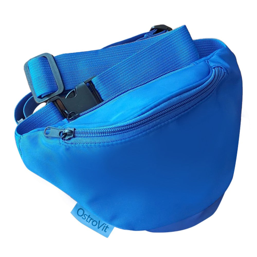 Marsupio impermeabile | Borsa a tracolla impermeabile - Blu 25 x 16 cm