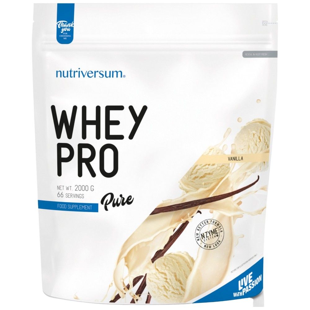 Whey Pro puro | con sistema N-Zyme - 2000 grammi