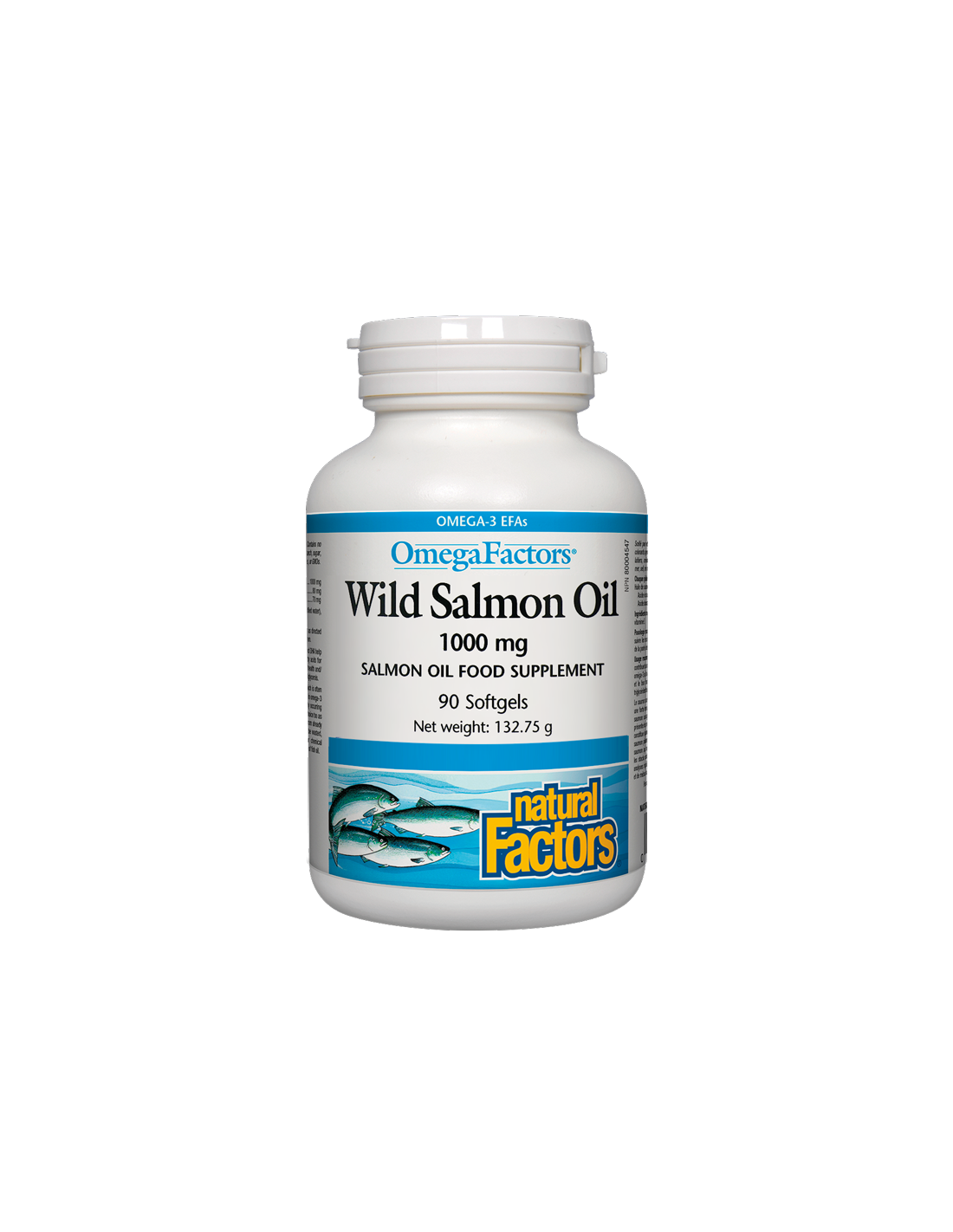 Olio di salmone selvatico del Pacifico - 90 capsule molli