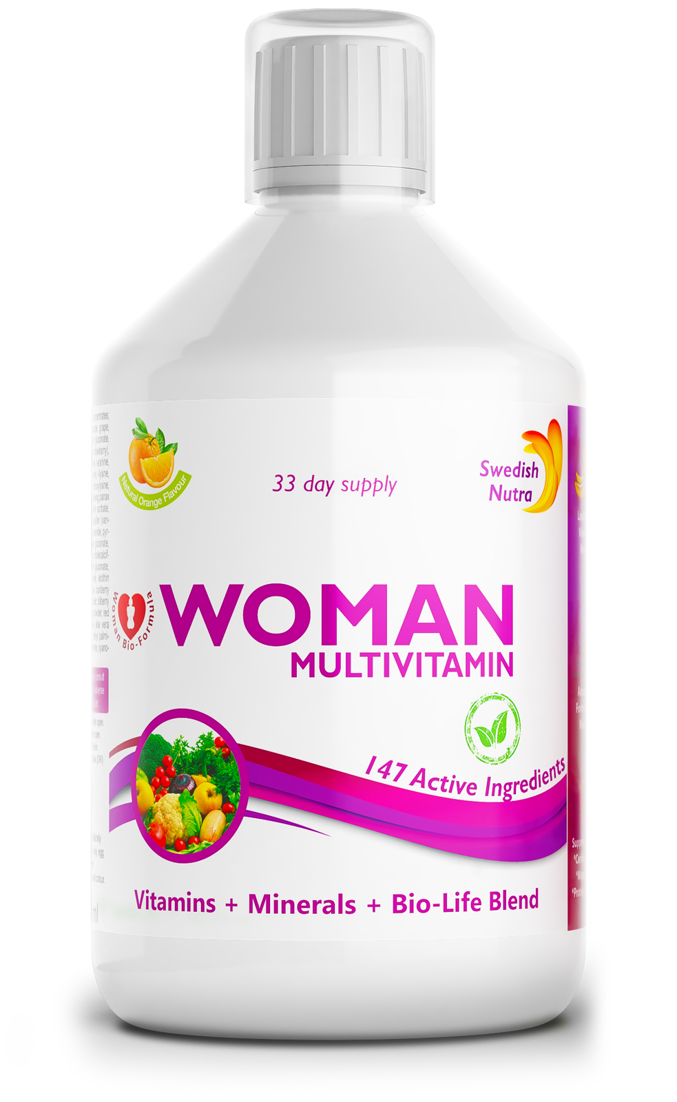Multivitaminici per donne con collagene 1497 mg - 147 principi attivi /500 ml/