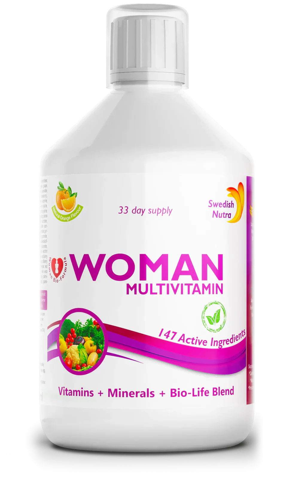 Multivitaminici per donne con collagene 1497 mg - 147 principi attivi /500 ml/