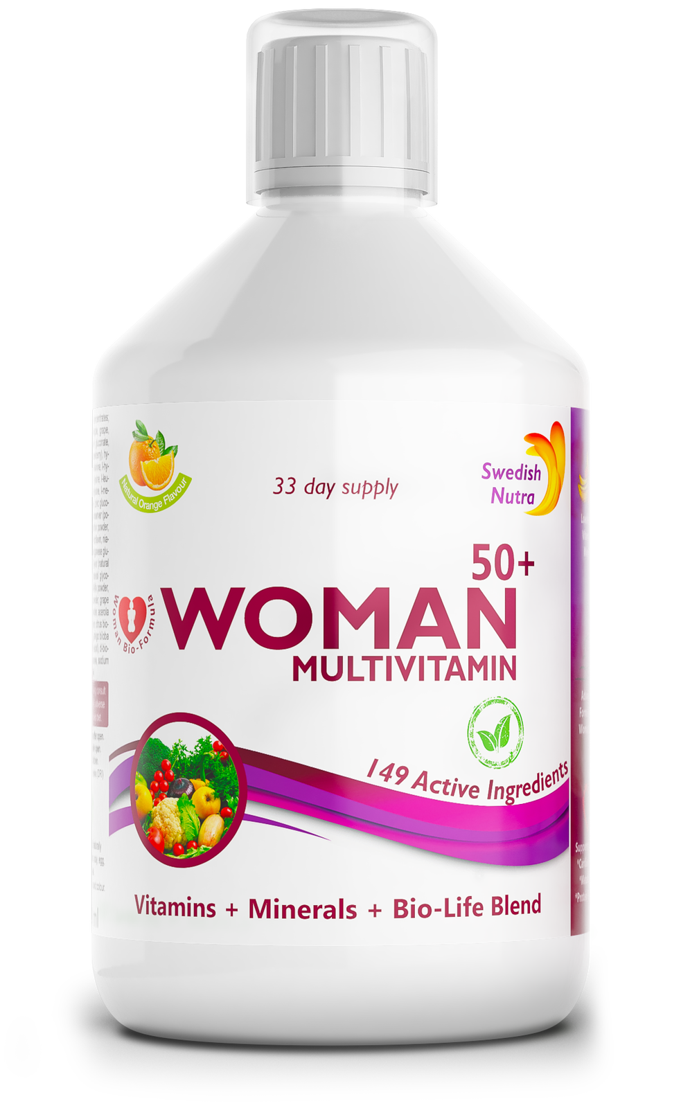 Women 50+ multivitaminici per donne con collagene 1497 mg - 149 principi attivi /500 ml/