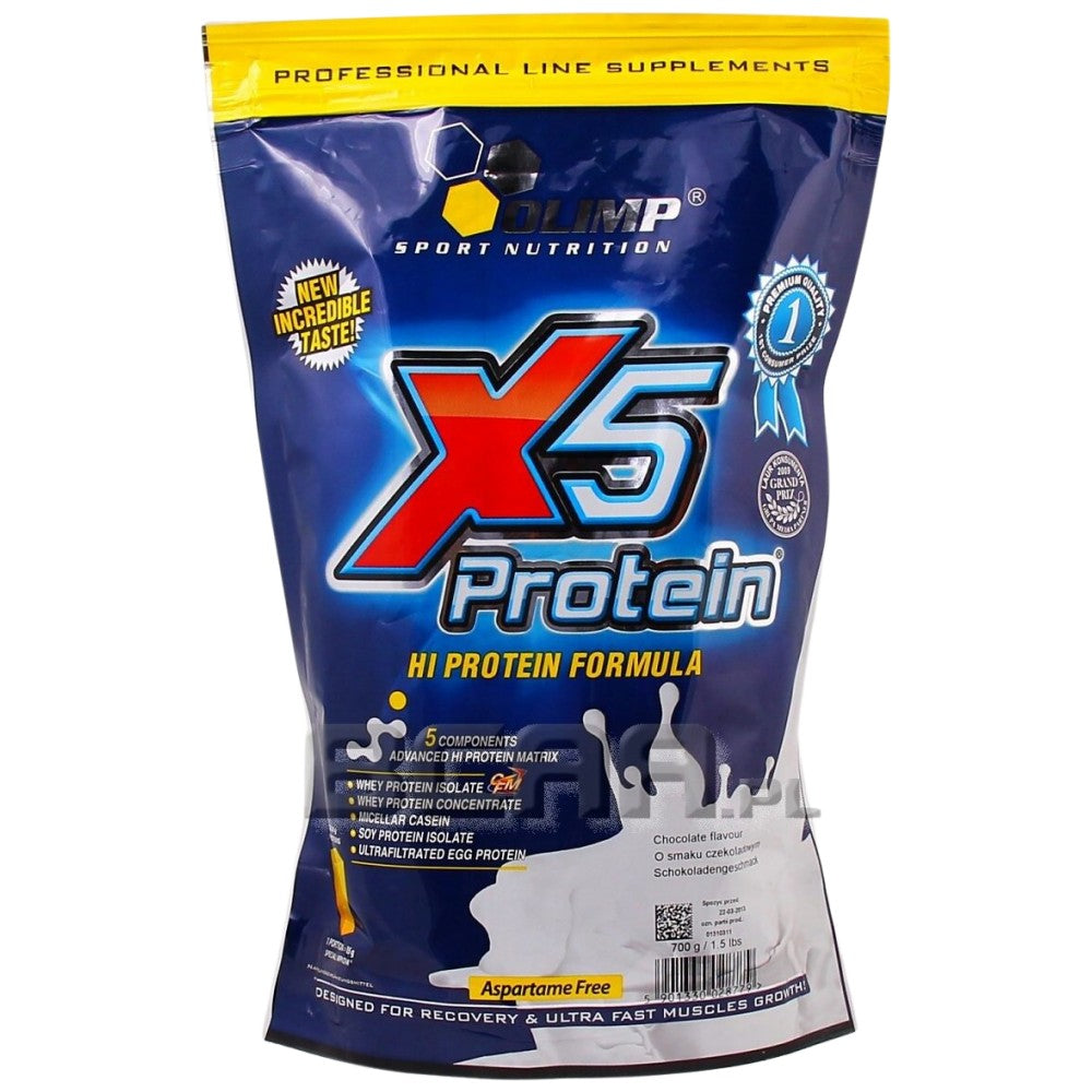 X5 PROTEINE 700 grammi