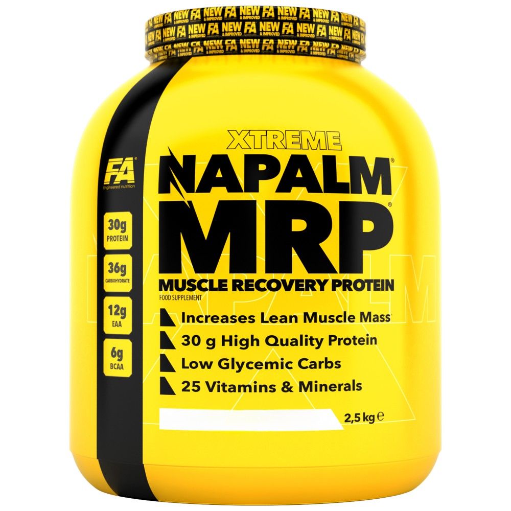 Xtreme Napalm MRP | Proteine per il recupero muscolare - Sostituto del pasto - 2500 grammi