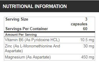 ZMA Pro - 180 capsule