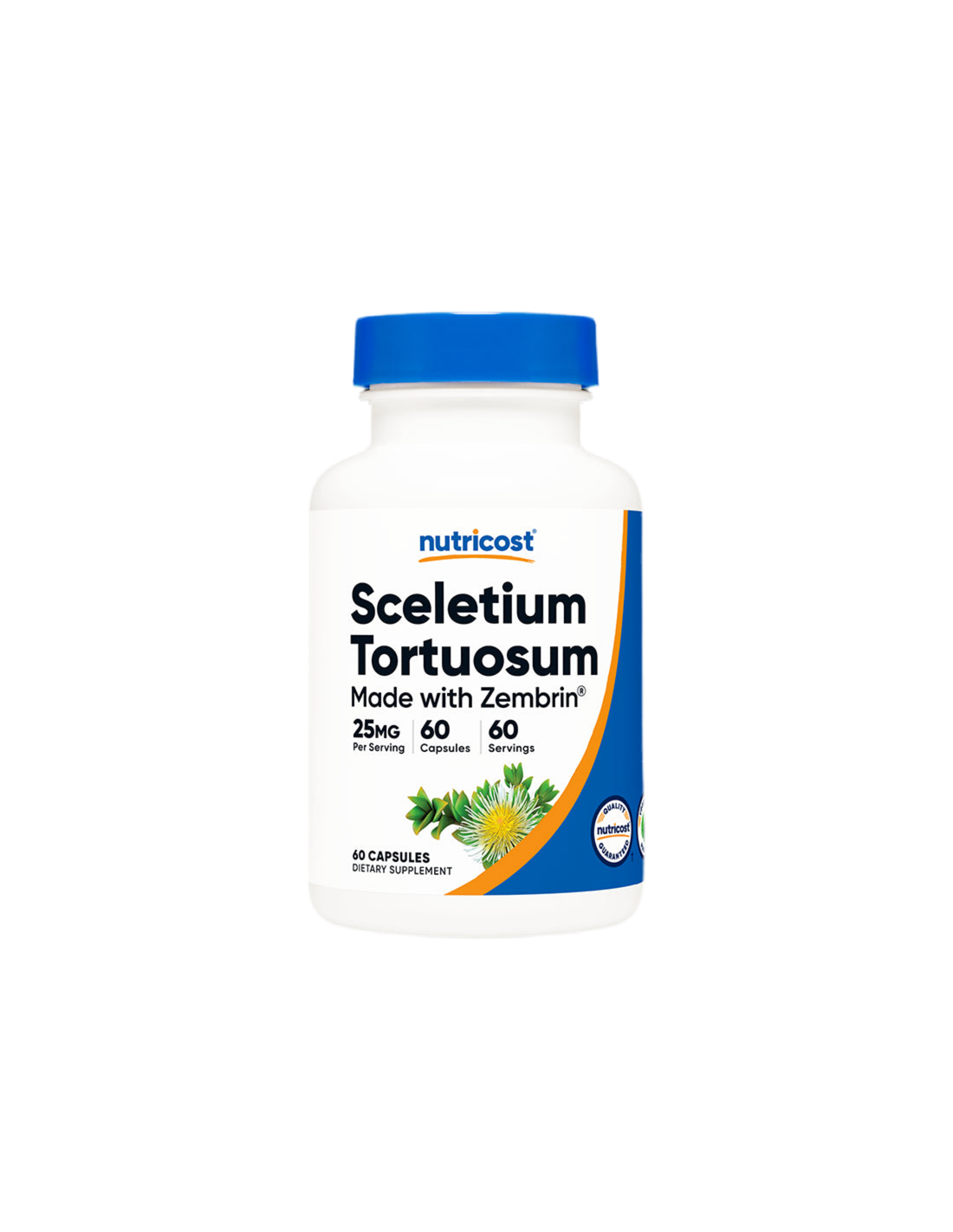 Stress e Ansia - Zembrin (Sceletium tortuosum), 25 mg x 60 capsule <tc>Nutricost</tc>