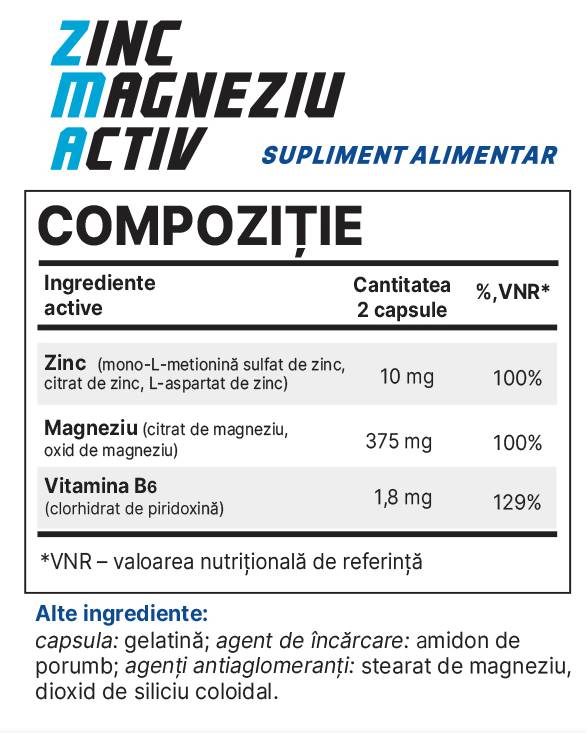 Zinco Magnesio Attivo - 60 capsule