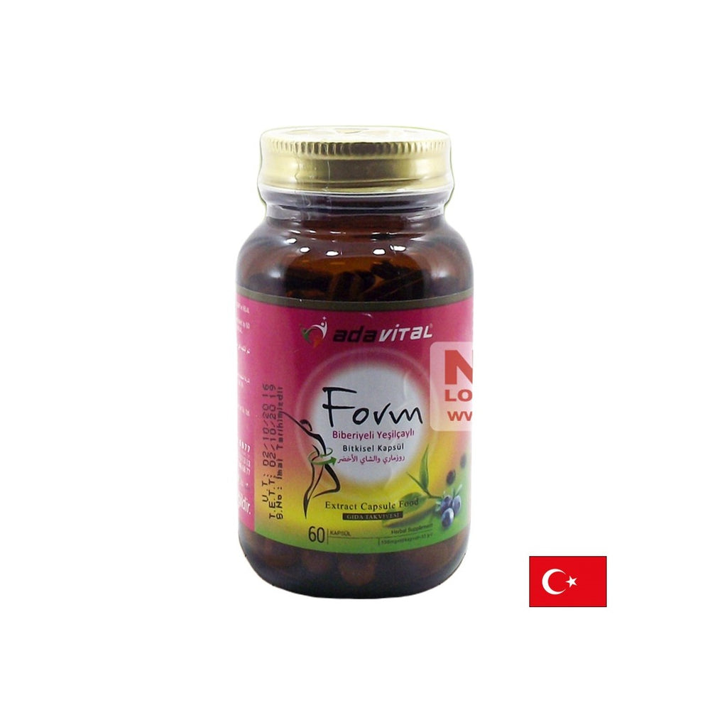 Formula a base di erbe per disintossicazione e perdita di peso - Forma advitale, 60 capsule