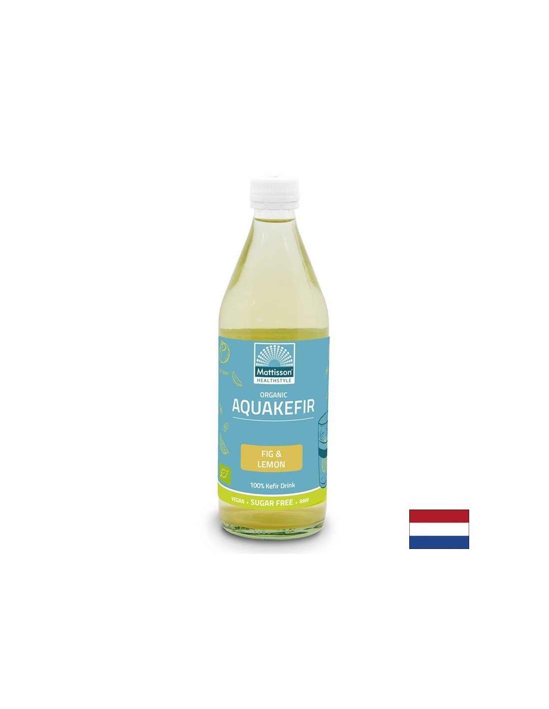 Aquakefir Fico e Limone Bio, 500 ml <tc>Mattisson Healthstyle</tc>