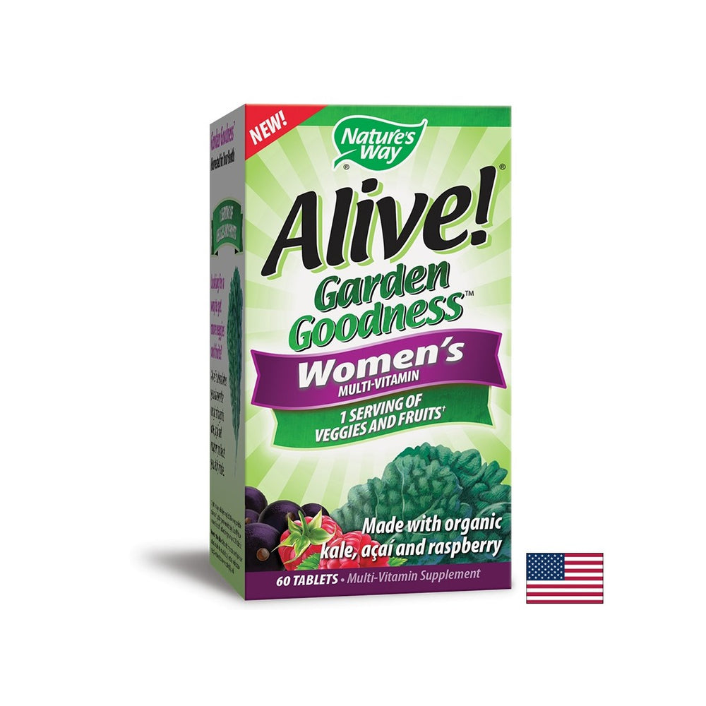 <tc>Alive</tc>! Garden Goodness Multivitaminico per Donna - 60 Compresse