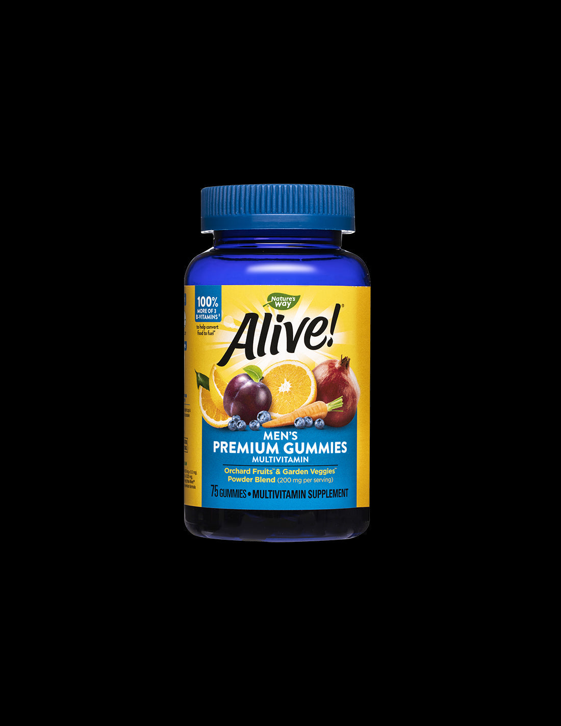 <tc>Alive</tc>! Vitamine gommose per uomo - 75 compresse masticabili
