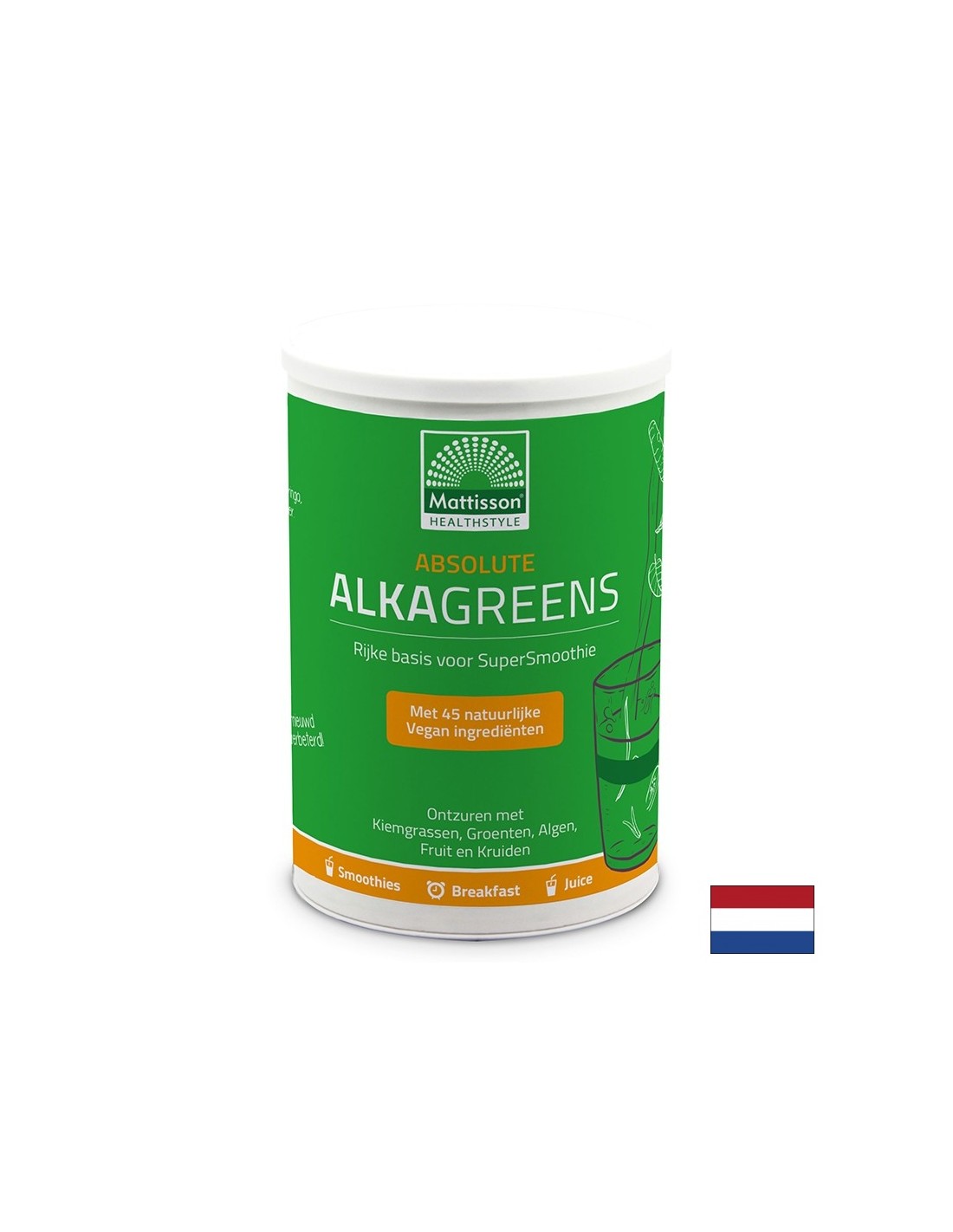 Equilibrio alcalino -acido - Alka Verdi - Alcagreens assoluto, 300 g di polvere