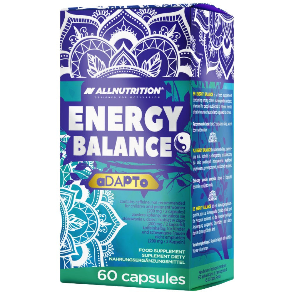 Equilibrio energetico | Caffeina naturale + Adaptogens - 60 capsule