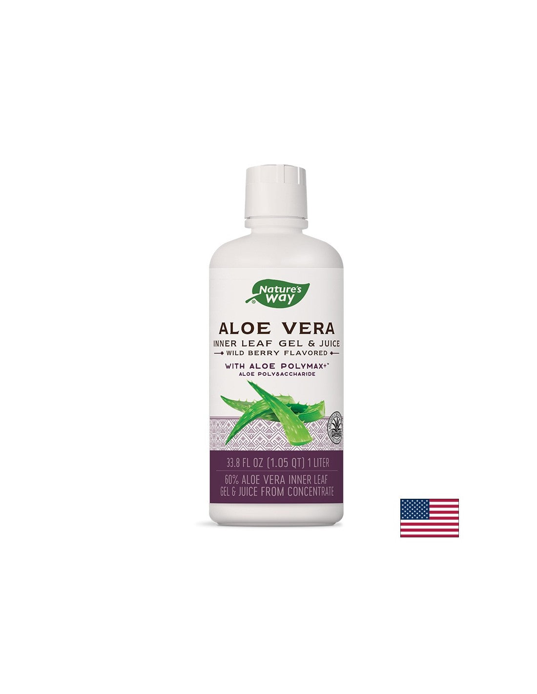 Aloe Vera Gel & Juice Berry - 1000 ml - Nutra Best Europe