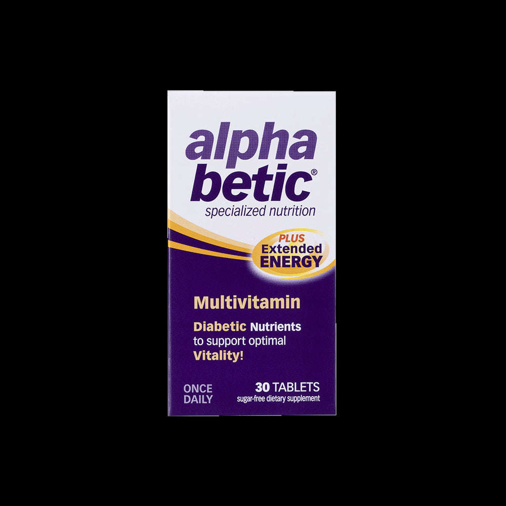 Multivitaminici energizzanti per diabetici - Alpha Betic®, 30 compresse