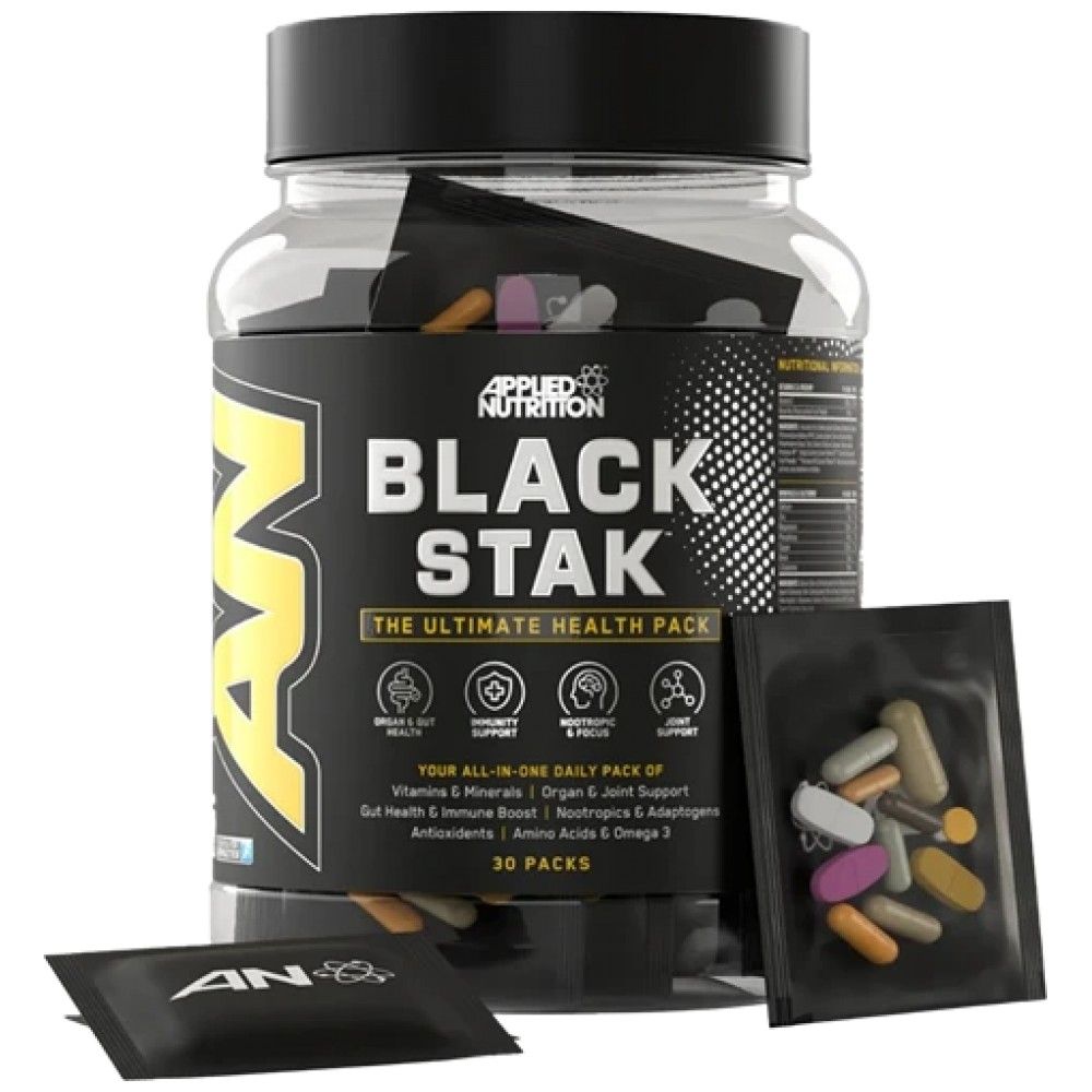 Stack nero | The Ultimate Health Pack - 30 pacchetti
