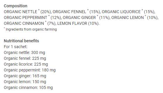 Detox Vegan | Tè disintossicante a base di erbe - 20 bustine