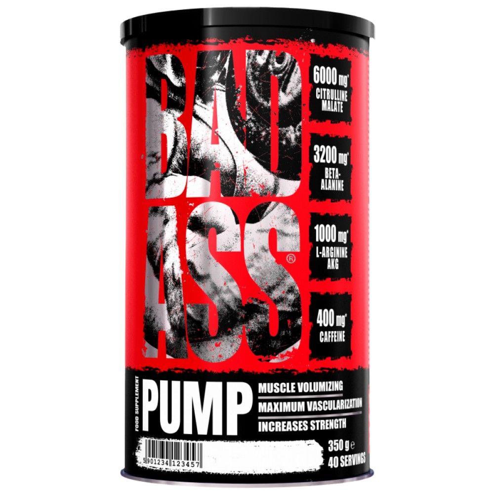 <tc>BAD ASS</tc> PUMP | Formula pre-allenamento completa - 350 grammi