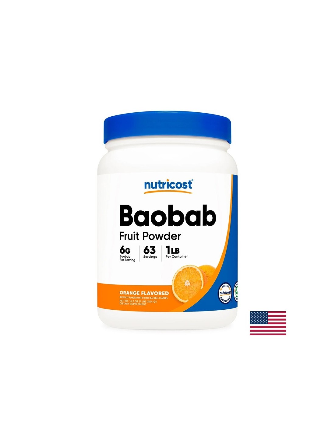 Baobab - Supporto immunitario e comfort digestivo, polvere di 453 g