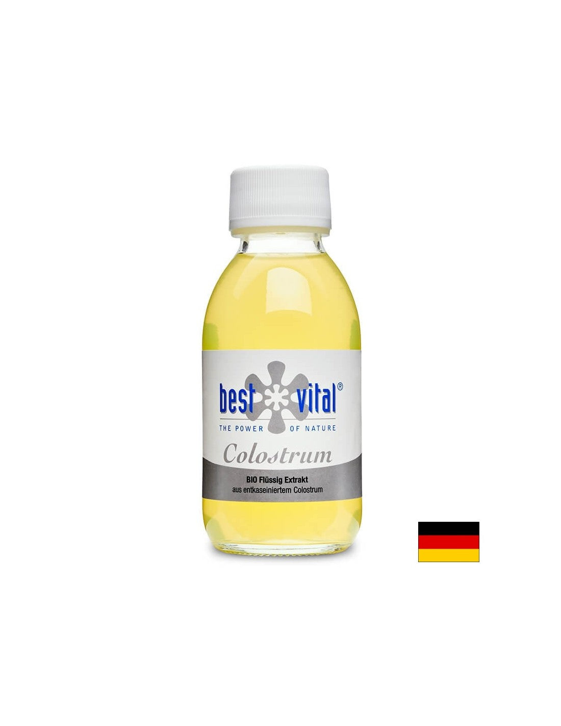 Colostro organico (liquido) - Super biodisponibile, ricco di fattori immunitari naturali, 125 ml
