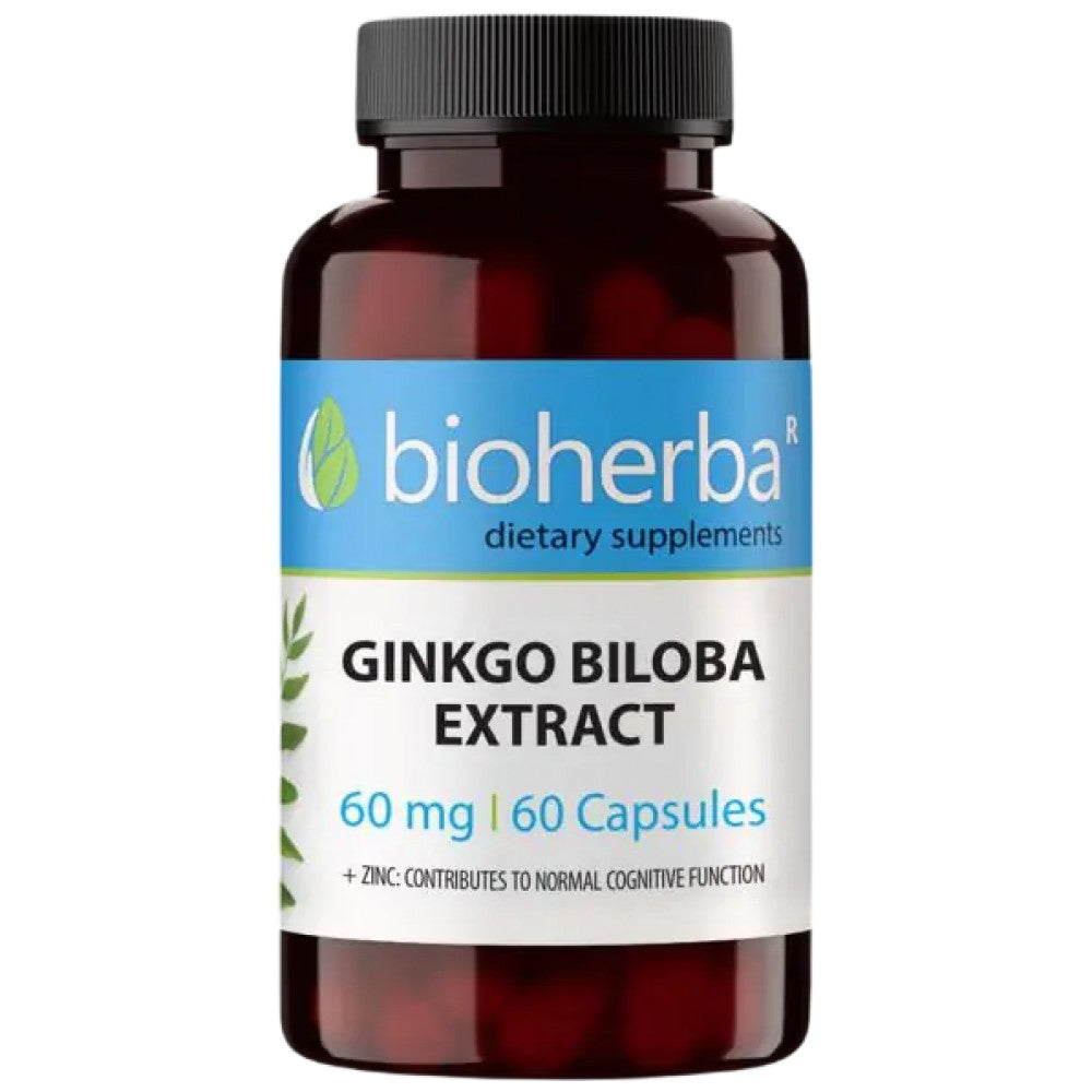 Ginkgo Biloba estratto 60 mg - 60 capsule