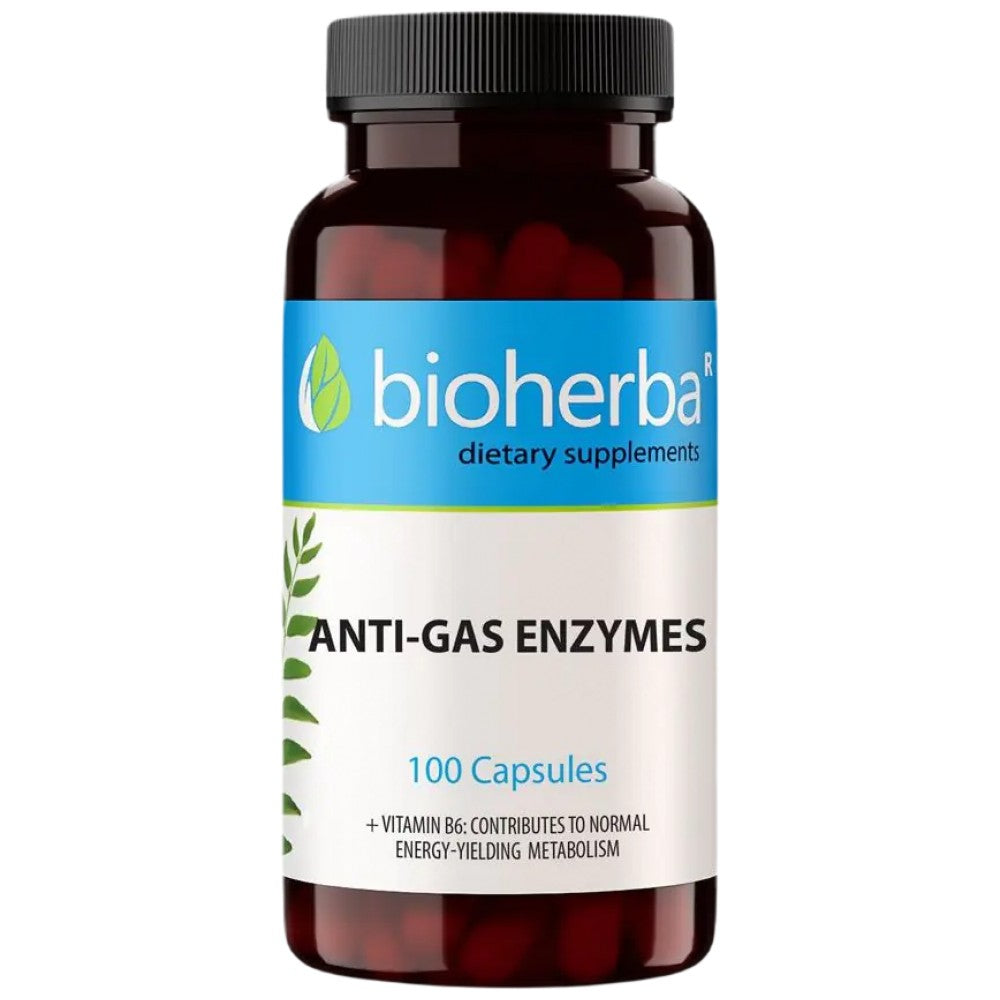 Enzima anti -gas - 100 capsule