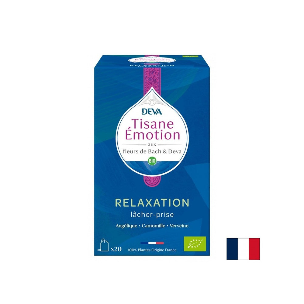 Tisoso per rilassamento (con elisir floreali secondo il metodo del dott. Bach), 20 borse da filtro