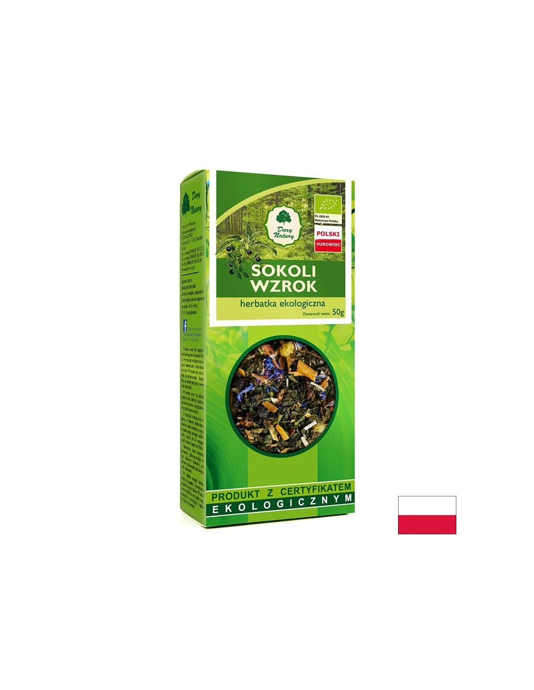 Miscela di bio a base di erbe per una buona visione, 50 g