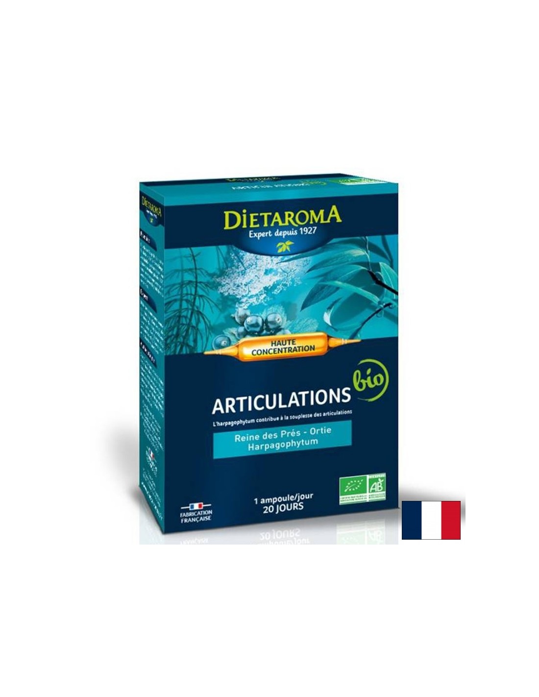 Formula a base di erbe per giunti mobili, 20 bere ampoule