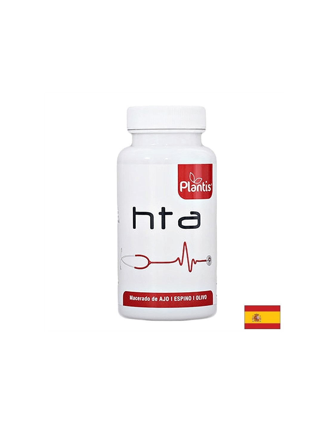 Formula a base di erbe per il sistema cardiovascolare con biancospino, oliva e aglio - HTA Plantis®, 90 capsule