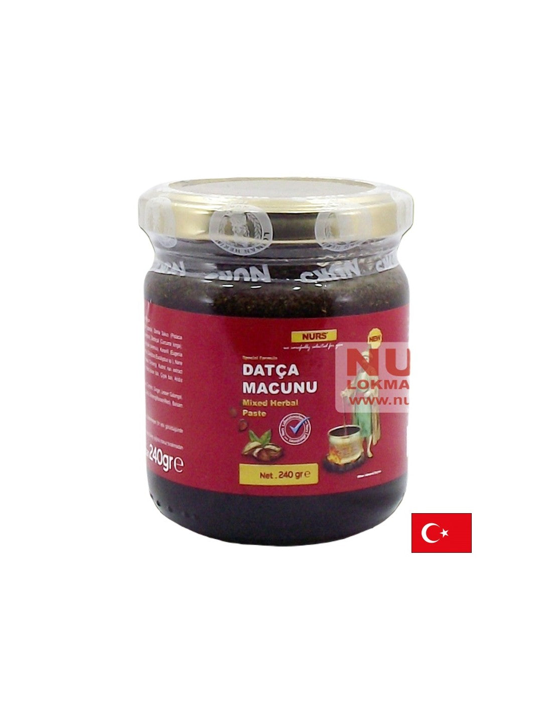 Pasta a base di erbe per polmoni sani, 240 g