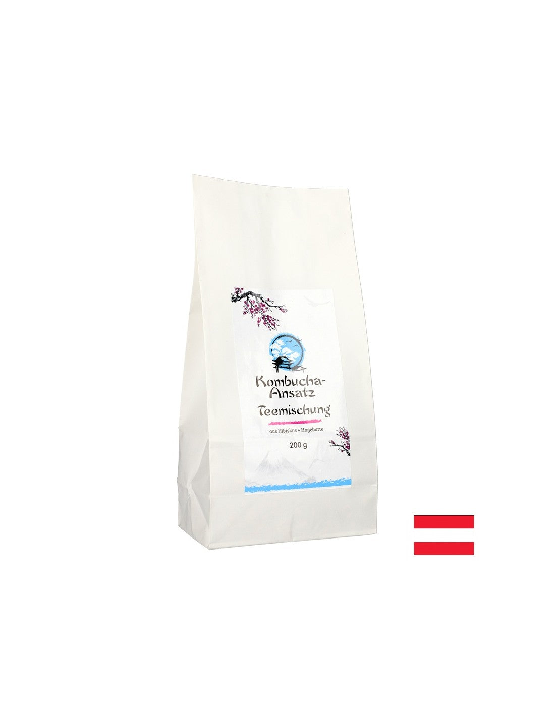 Miscela a base di erbe per kombucha (hibiscus and rosephip), 200 g