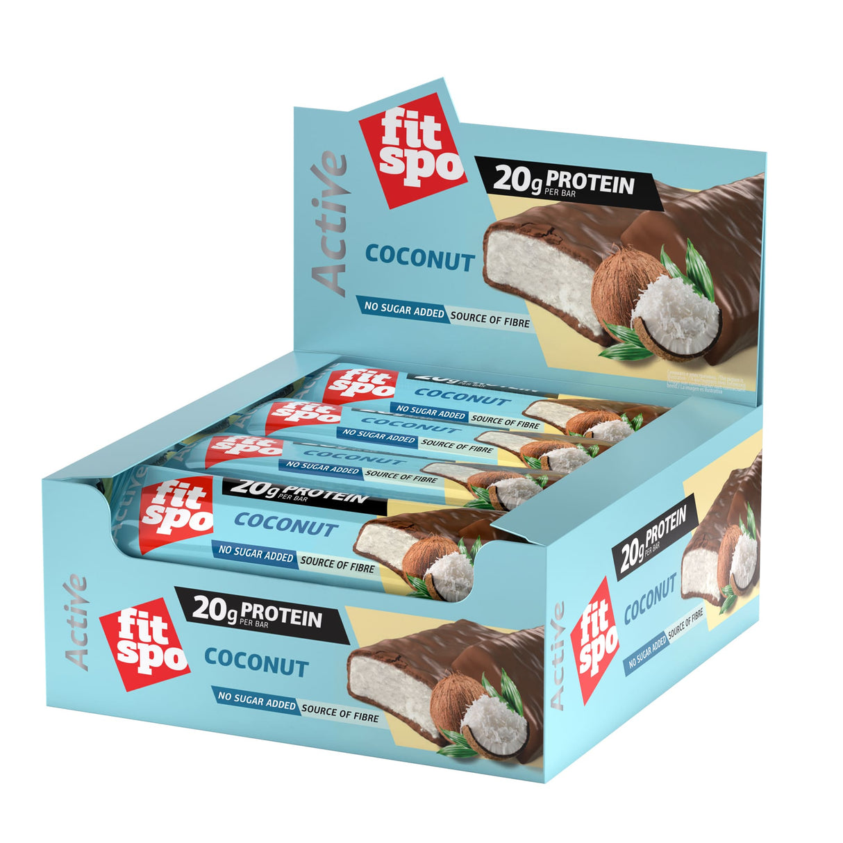 Cocco attivo a barre - 12 x 60 grammi