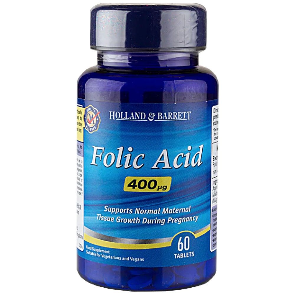 Acido folico 400 mcg - 60 compresse
