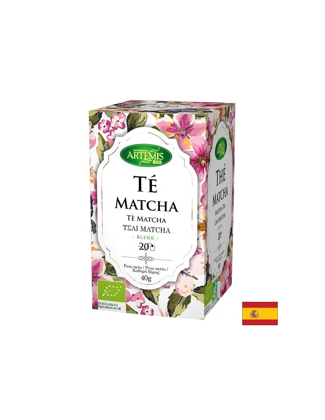 Tè matcha biologico x 20 sacchetti da filtro