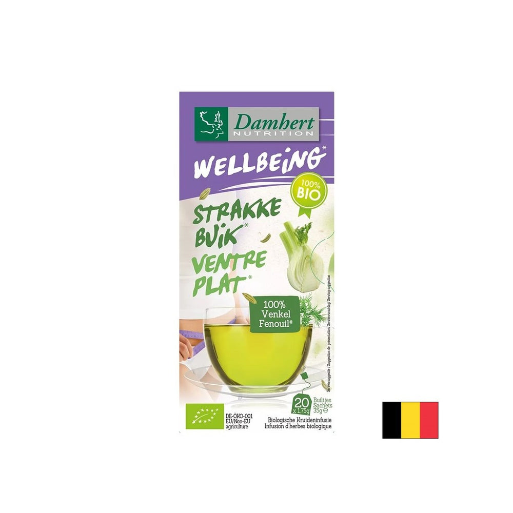Biografia del tè alla pancia piatta, 20 sacchetti da filtro
