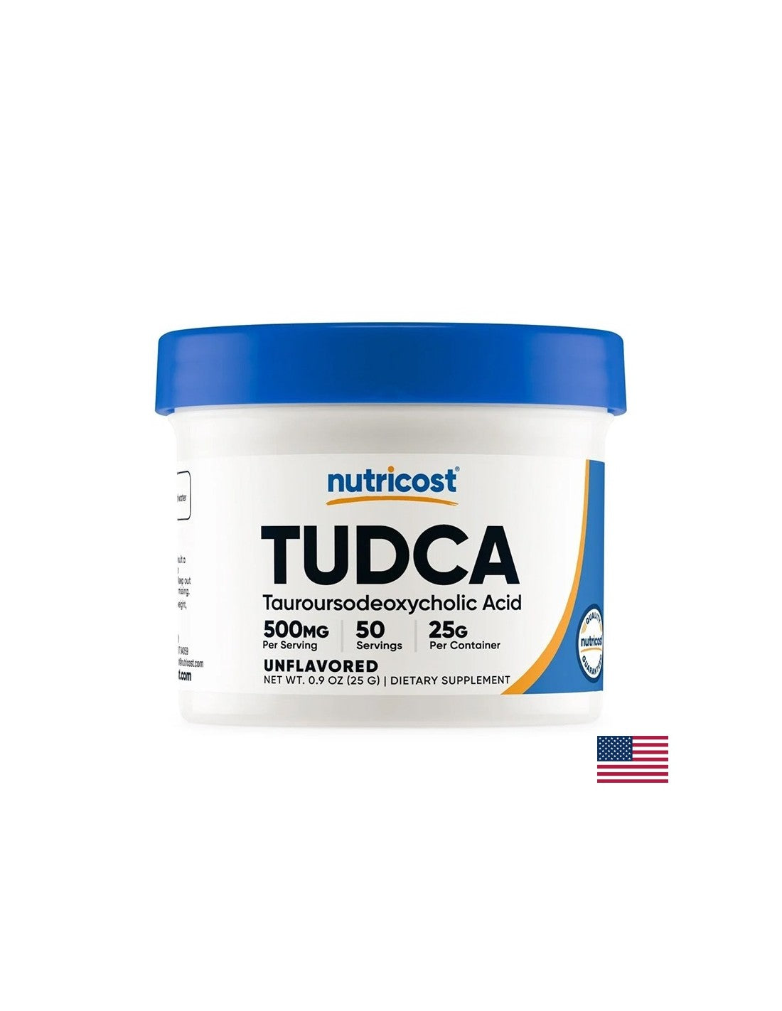Acido epatico e bile - acido taurousodeossicolico (TUDCA), 500 mg x 25 g, polvere