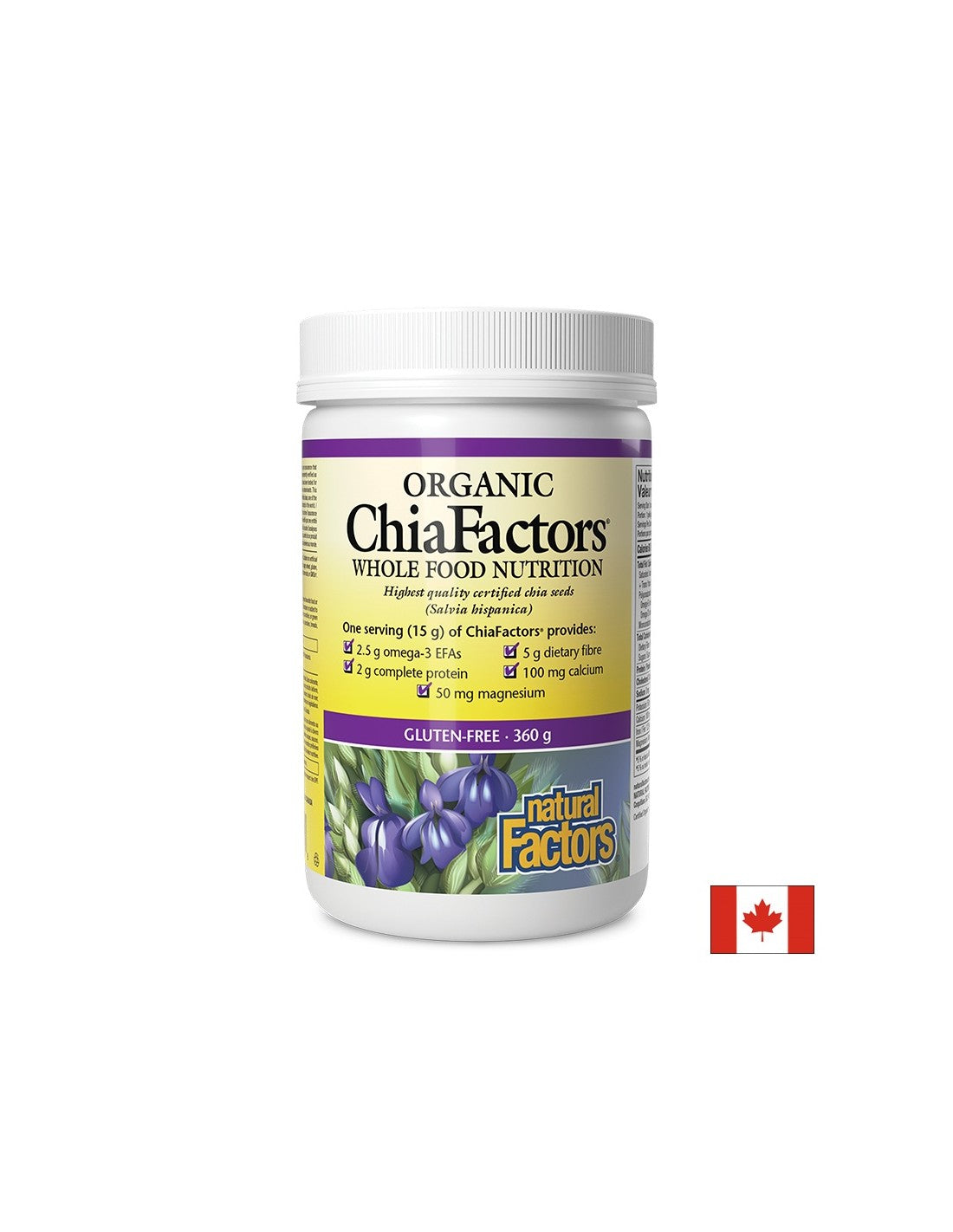 Chia Organic Chia Factors®, 360G Powder