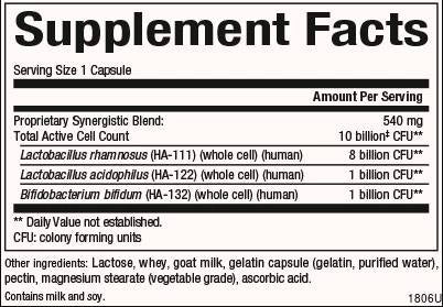 Acidophilus & Bifidus Double Restendtion | 10 miliardi di cellule attive - 90 capsule