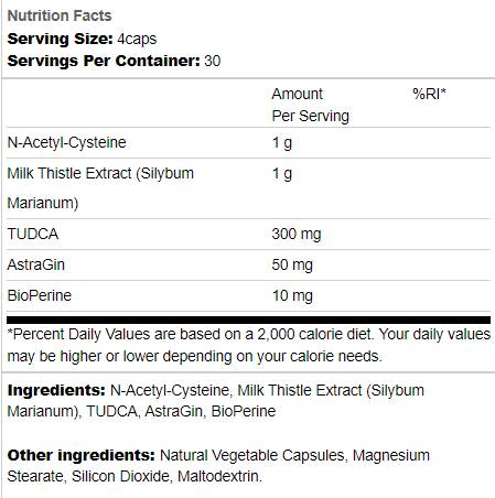 Fegato | con tudca e cardo da latte 120 capsule