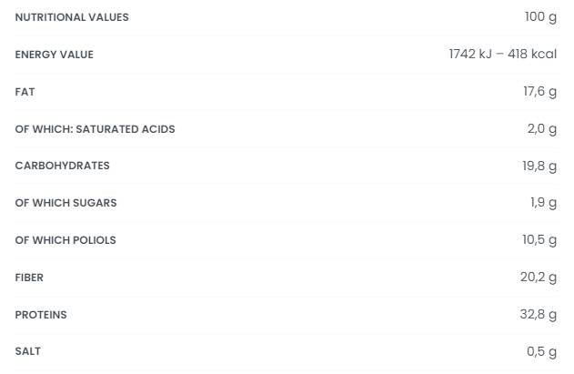 Snack ad alta proteina | Nocciola 55 grammi