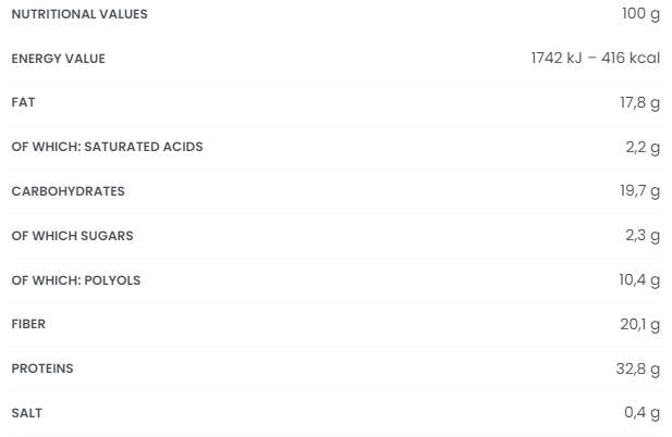 Snack ad alta proteina | Cappuccino 55 grammi